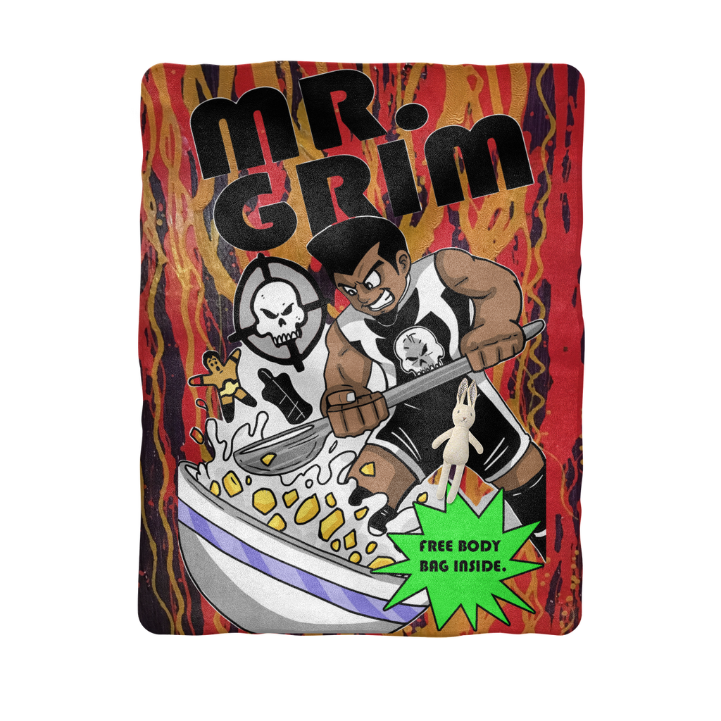 MR. Grim "Special Cereal" (USA) Baby Blanket