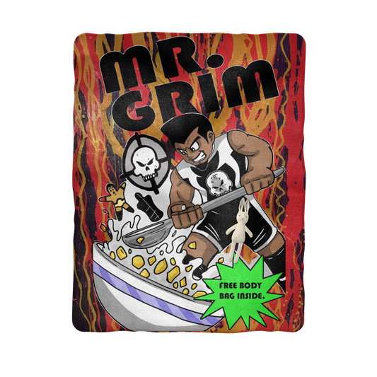 MR. Grim "Special Cereal" (USA) Baby Blanket