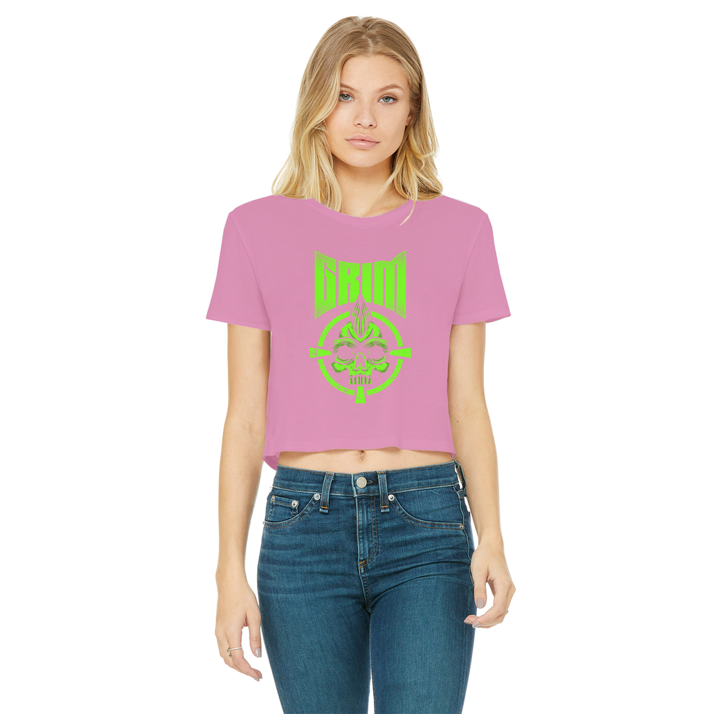 Mr. Grim "Target" Women's Wear Crop Top