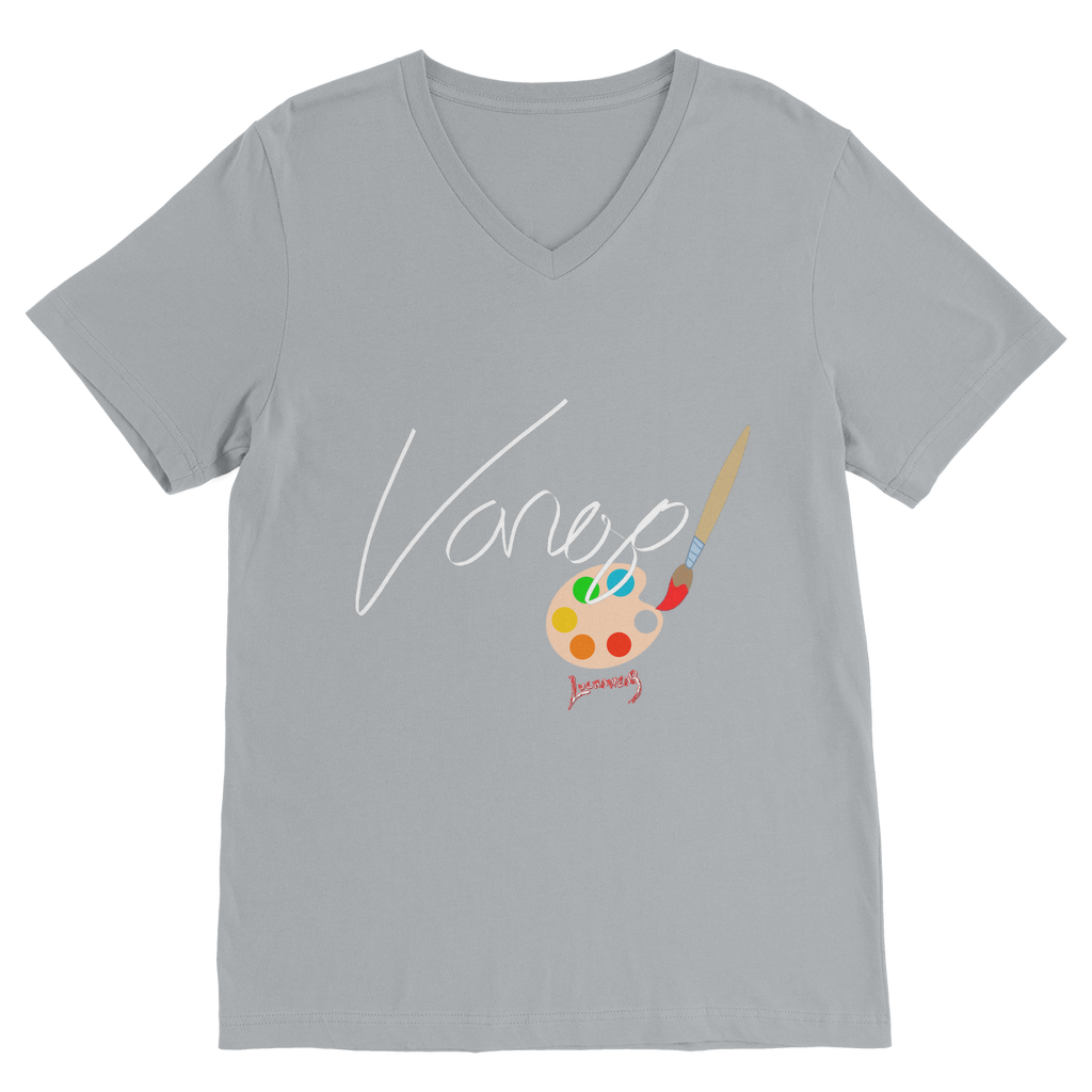 Aerial Van Go (USA) "Siggy" V Neck Tee