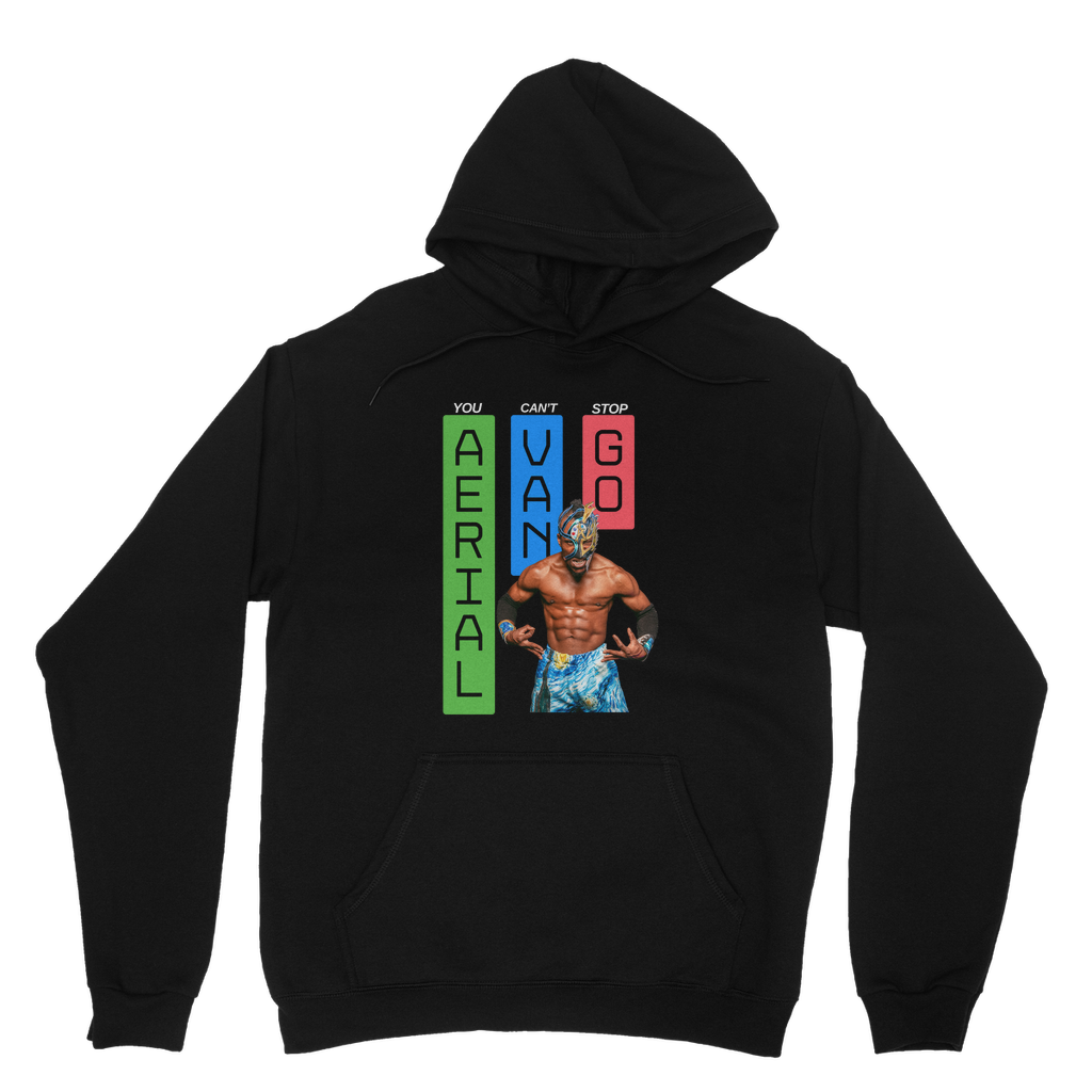 "Bars" -Aerial Van Go" Pullover Hoodie