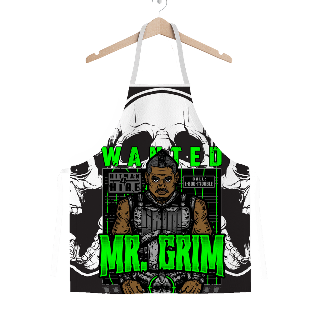 MR. Grim "Wanted" Adult Apron