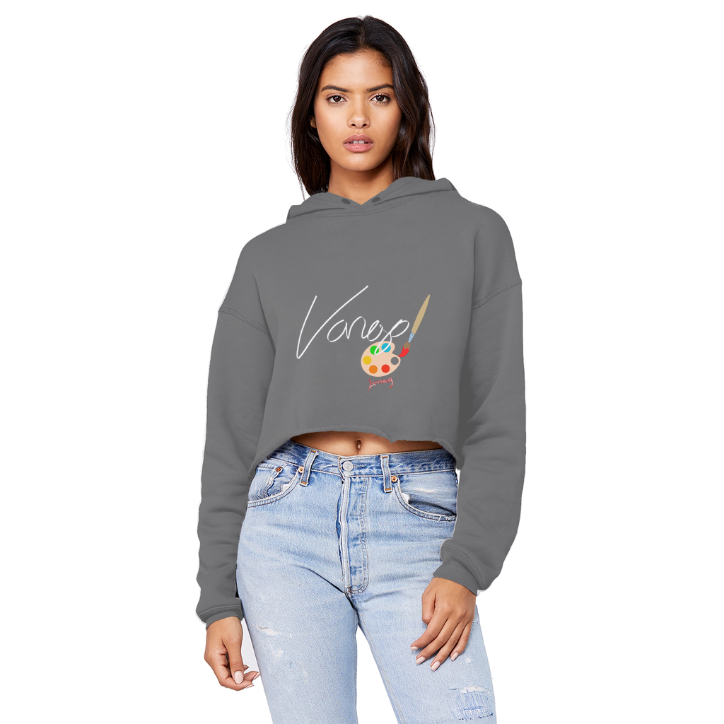 Aerial Van Go (USA) "Siggy" Unisex Crop Top Boyfriend Hoodie