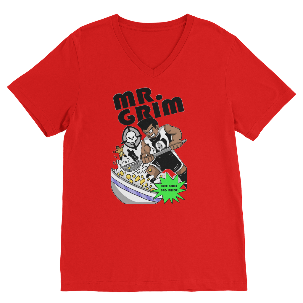 MR. Grim "Special Cereal" (USA) V Neck Tee