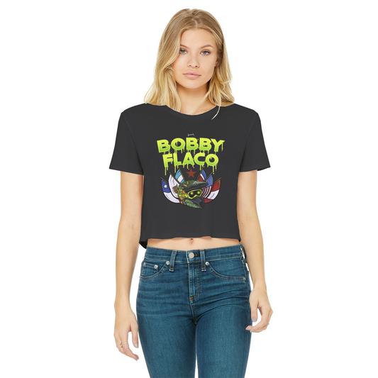 Bobby Flaco (USA) "World Tour" Women's Wear Crop Top