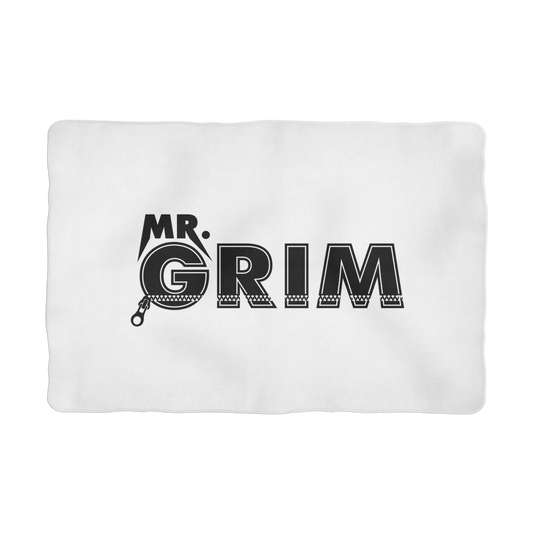 MR. Grim "Zipped Up"  Pet Blanket