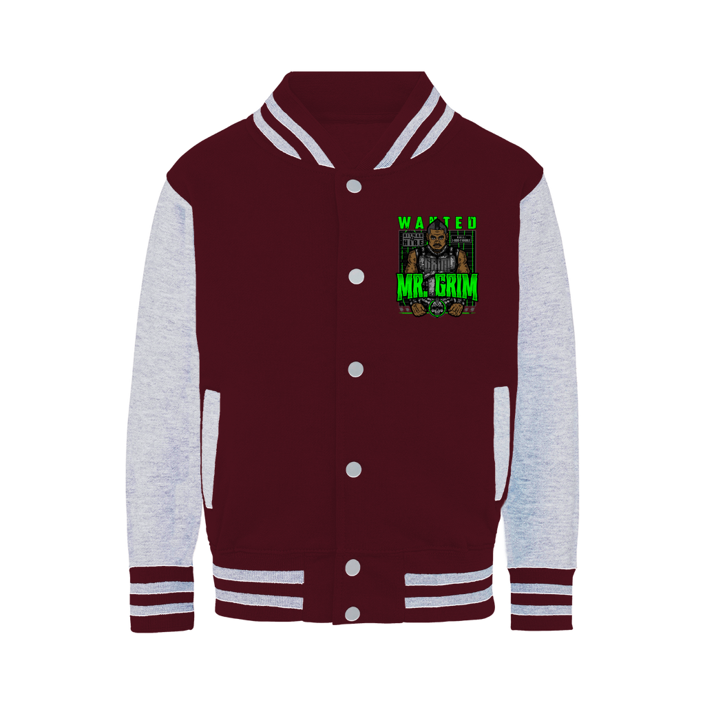 MR. Grim "Wanted" Varsity Jacket