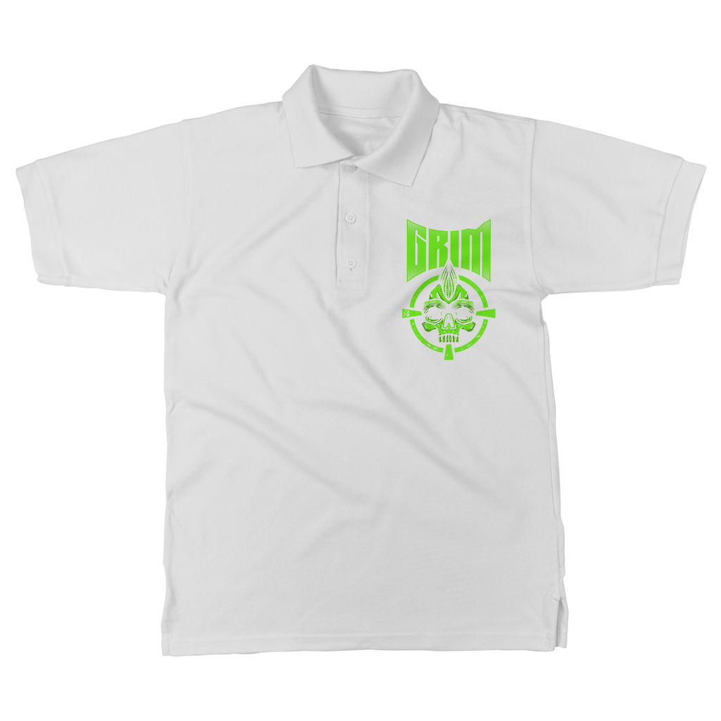 Mr. Grim "Target" Unisex Adult Polo Shirt