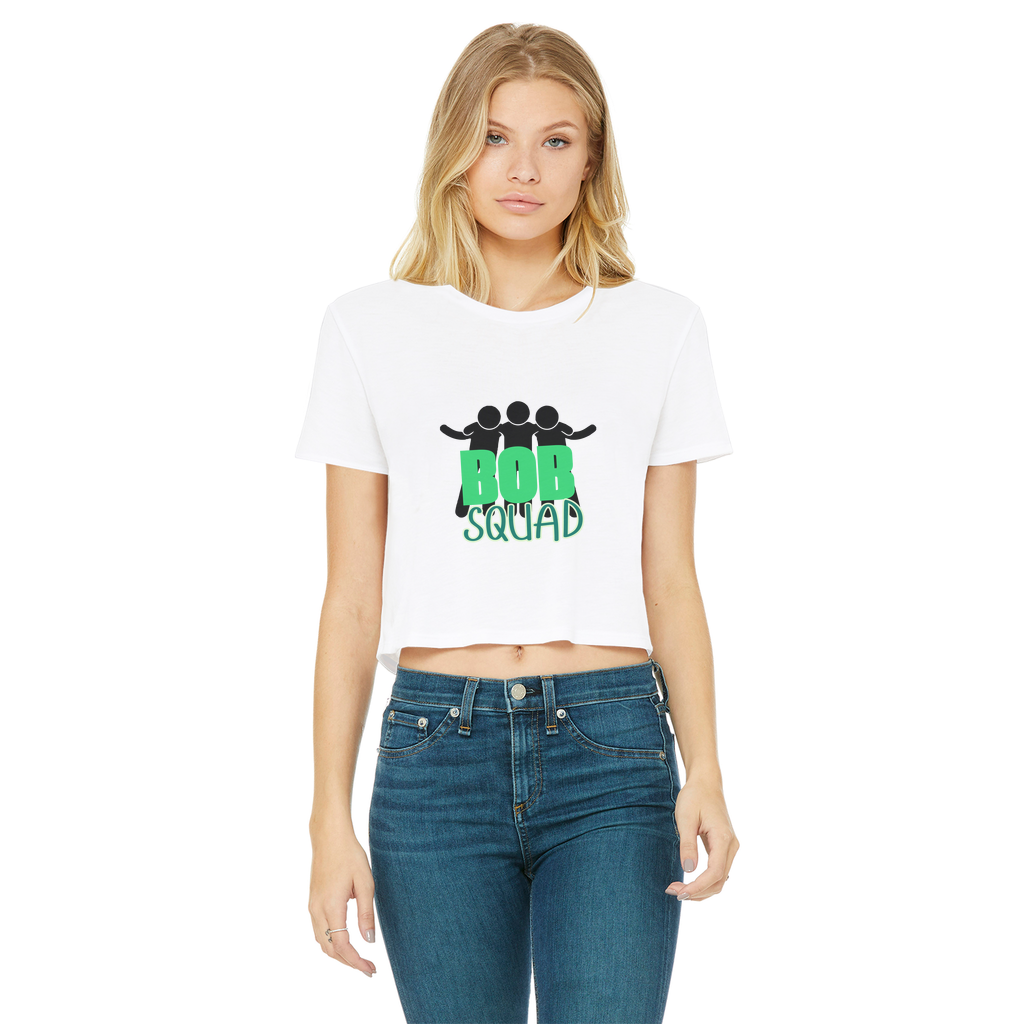 "Bob Squad" - Bobby Flaco -USA Women's Wear Crop Top