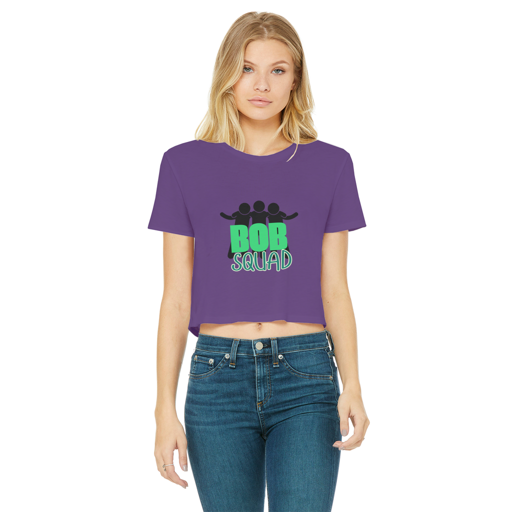 "Bob Squad" - Bobby Flaco -USA Women's Wear Crop Top