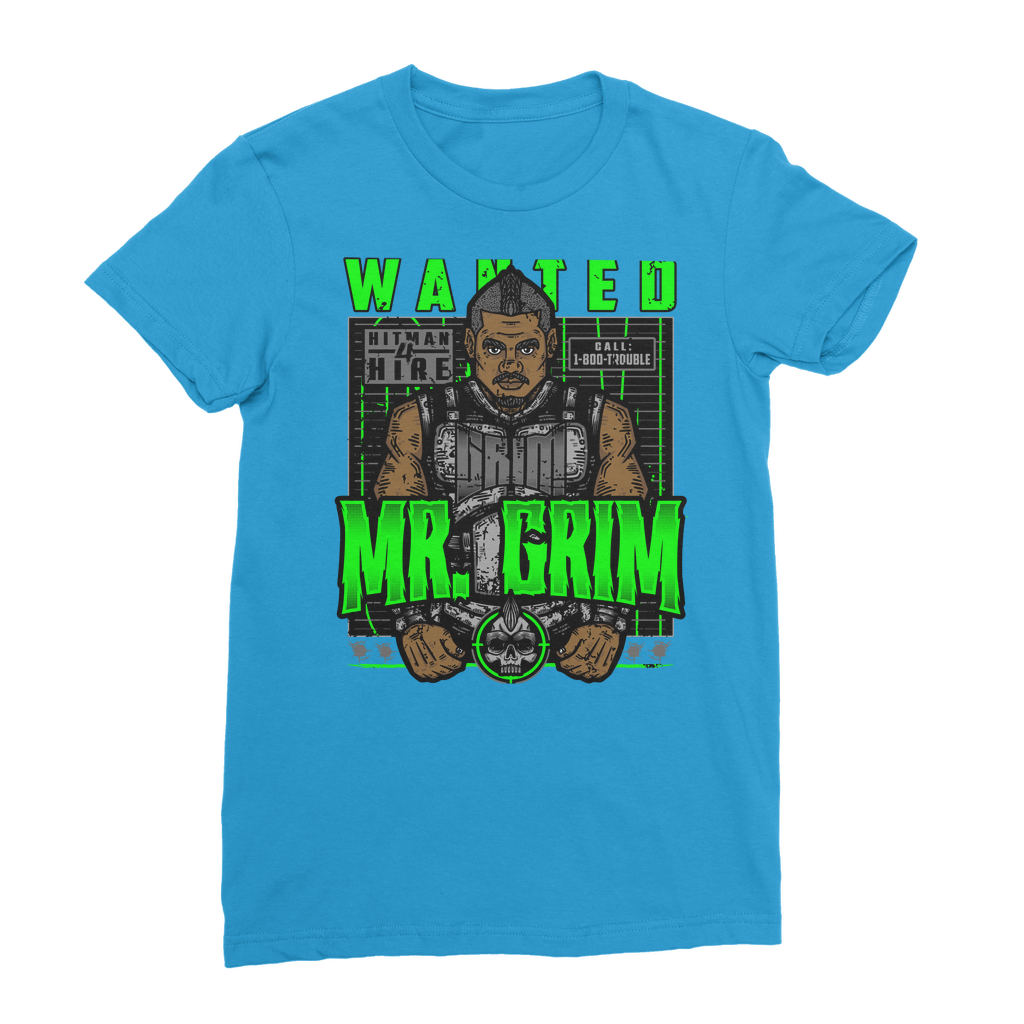 MR. Grim "Wanted" Women's Wear T-Shirt