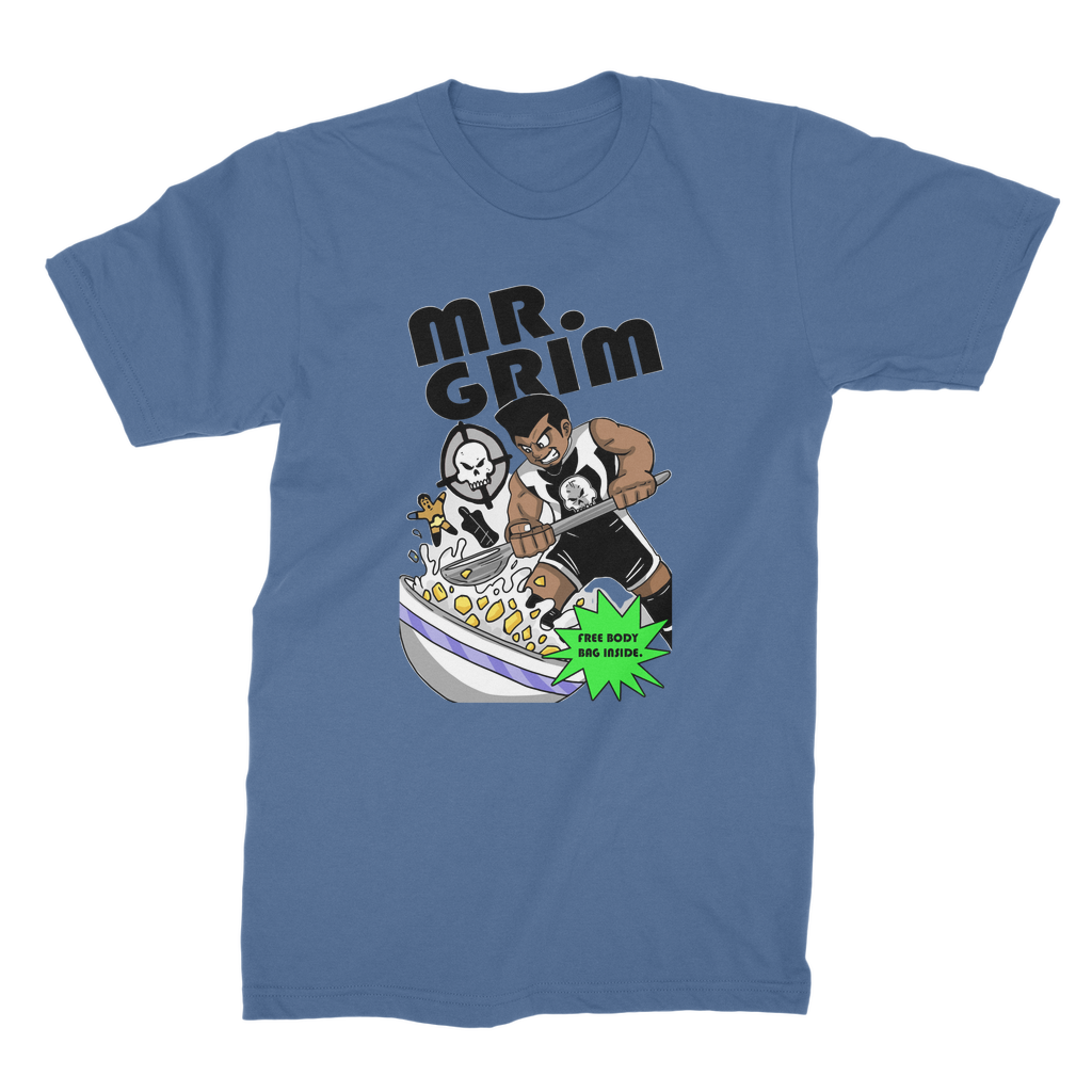 MR. Grim "Special Cereal" (USA) Premium Jersey Adult T-Shirt