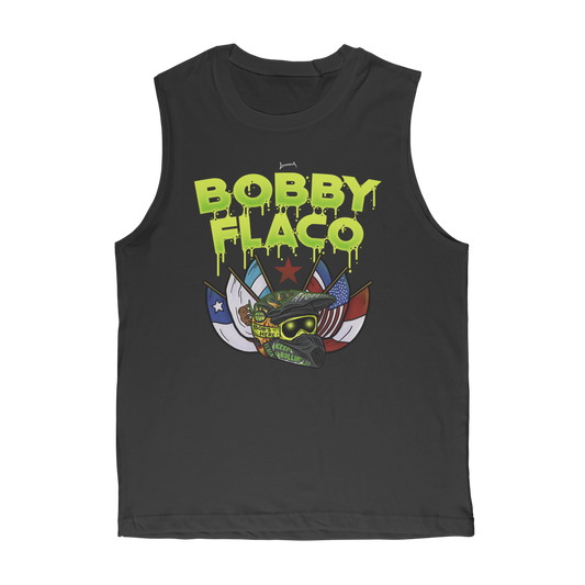 Bobby Flaco (USA) "World Tour" Premium Adult Muscle TankTop