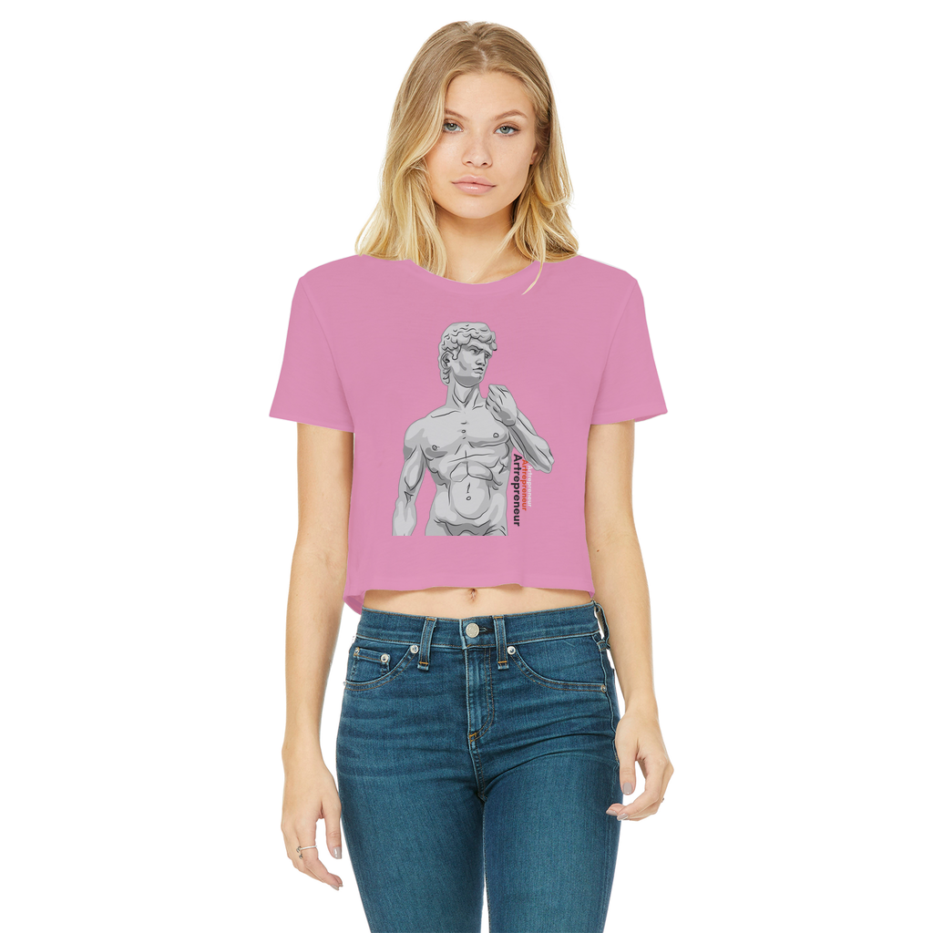 Aerial Van Go "Artrepreneur" (USA) Women's Wear Crop Top