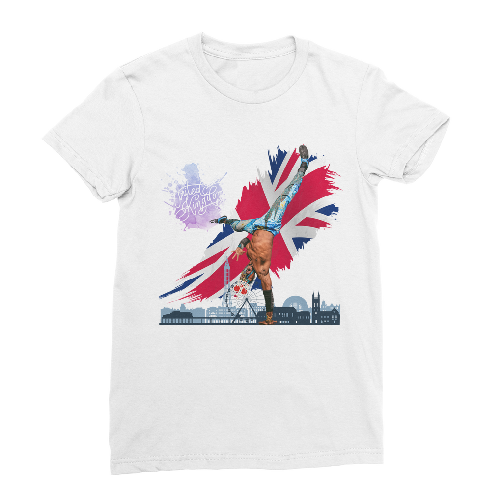 "Van Go to UK" - Aerial Van Go Women's Wear T-Shirt