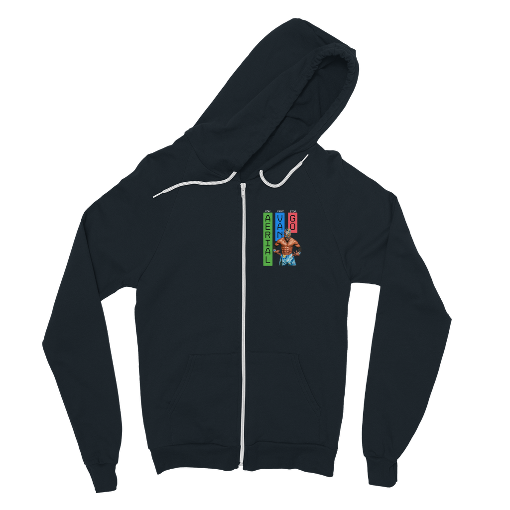 "Bars" -Aerial Van Go" Zip Hoodie