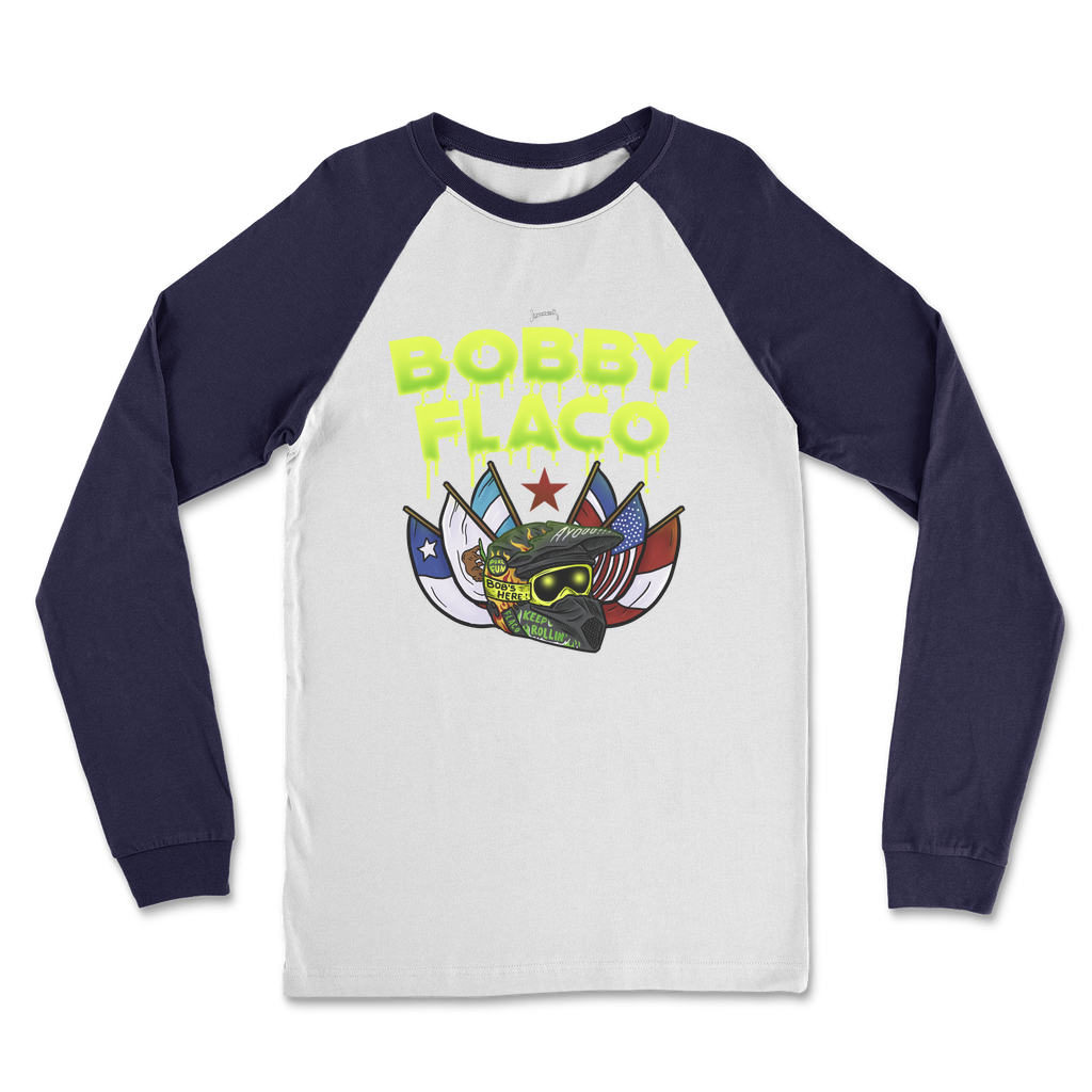 Bobby Flaco (USA) "World Tour" Classic Raglan Long Sleeve Shirt