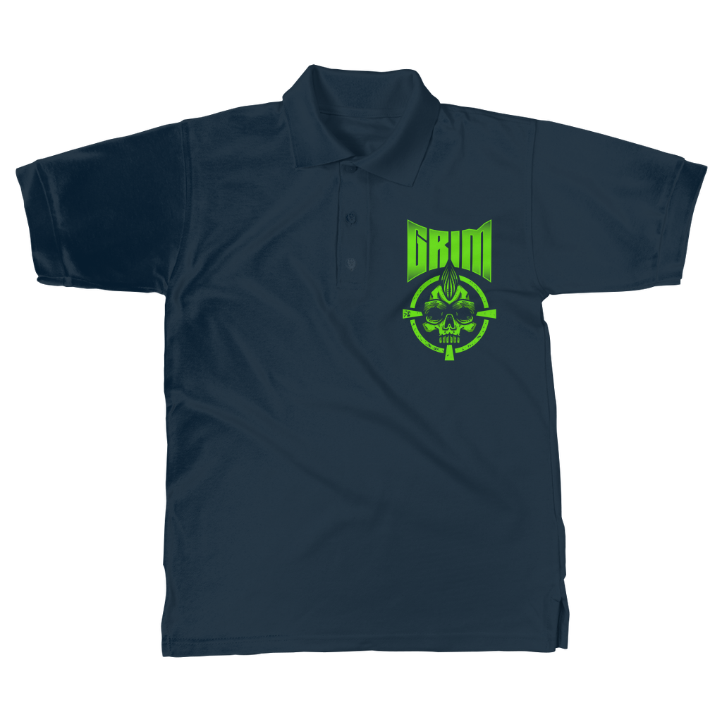 Mr. Grim "Target" Unisex Adult Polo Shirt