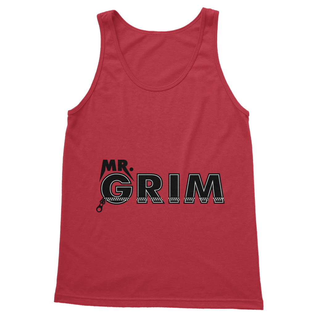 MR. Grim "Zipped Up" Women's Wear Tank Top