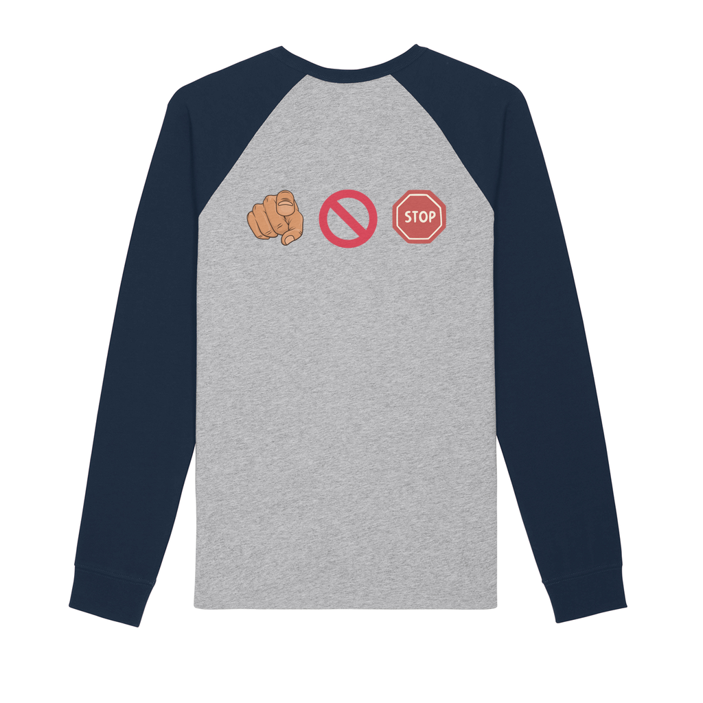 "You Can't Stop" Aerial Van Go - USA Premium Raglan Long Sleeve Shirt