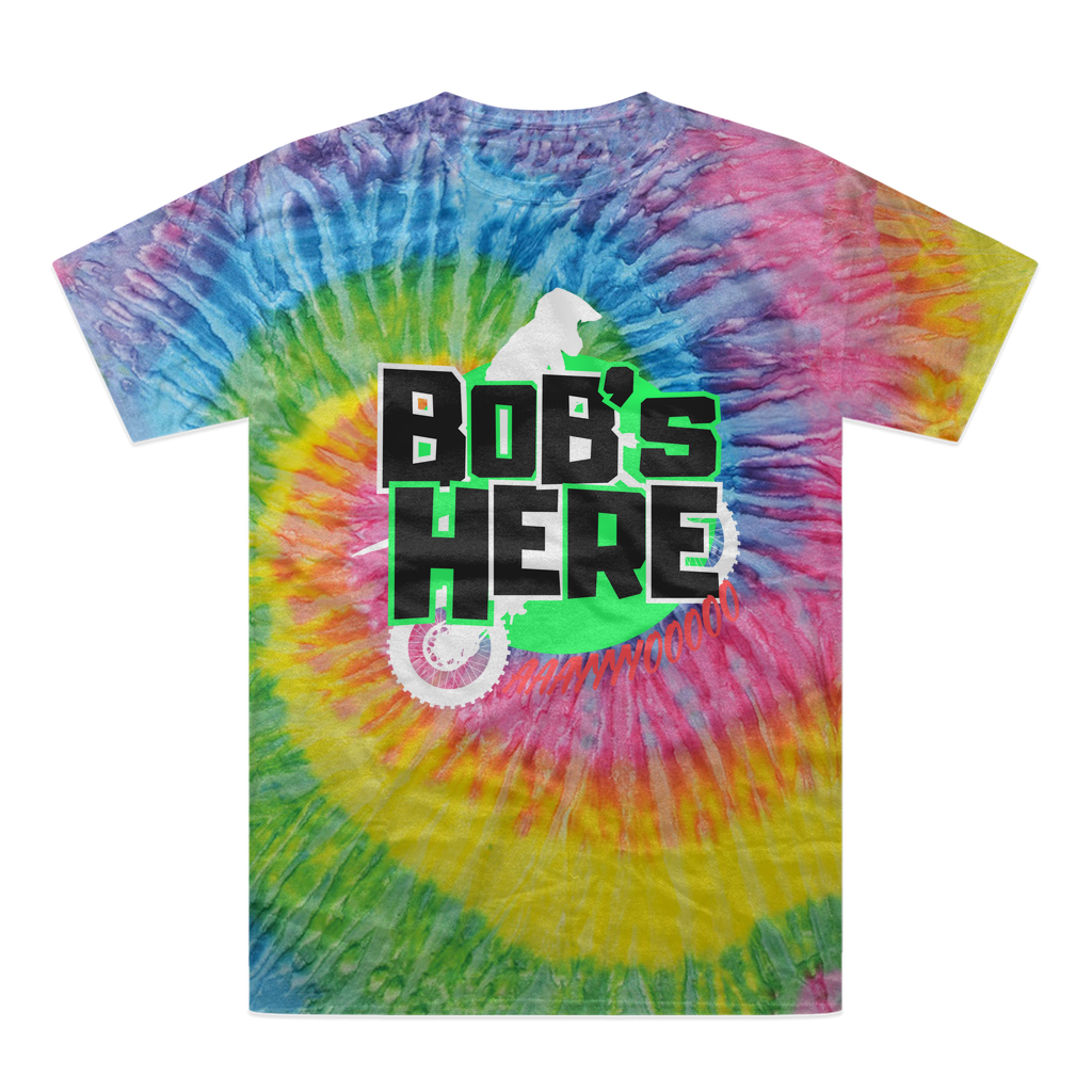 "Bob's Here" Bobby Flaco - USA Tie-Dye T-Shirt