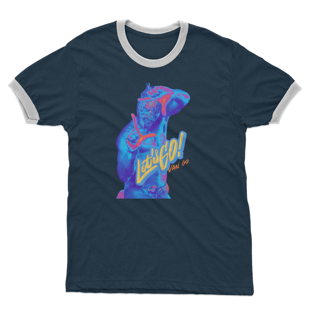 "Let's Go Van Go - Aerial Van Go Ringer Tee