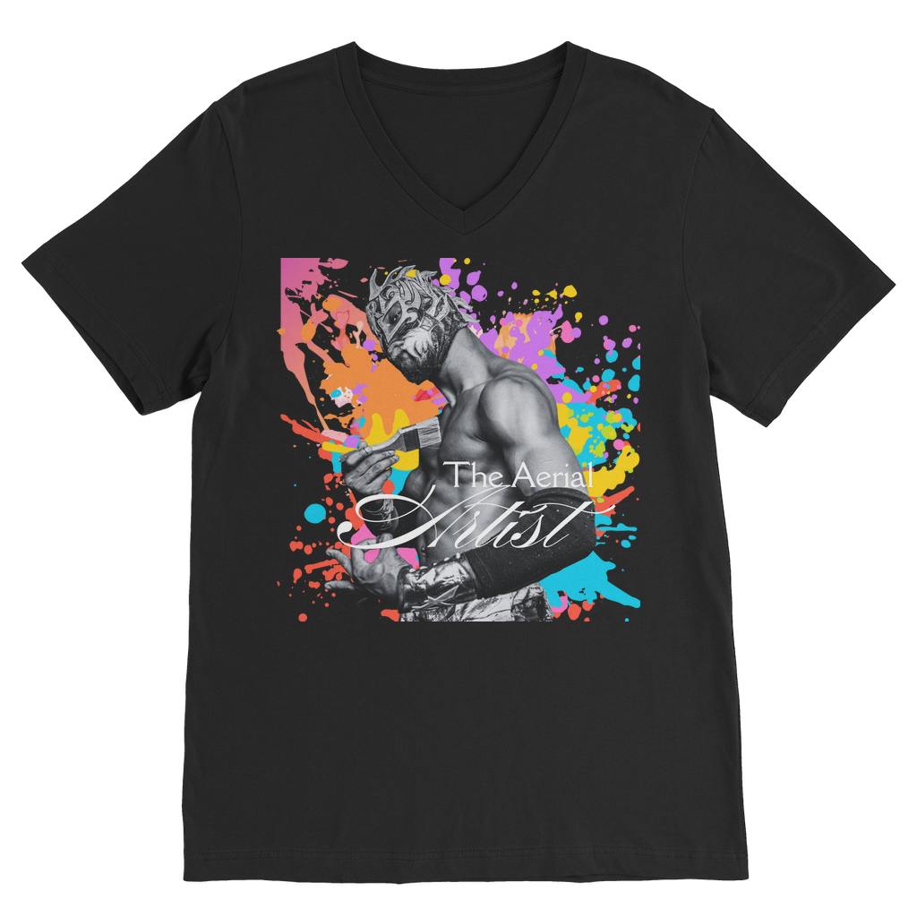 "THE Artist" - Aerial Van Go Unisex V Neck Tee