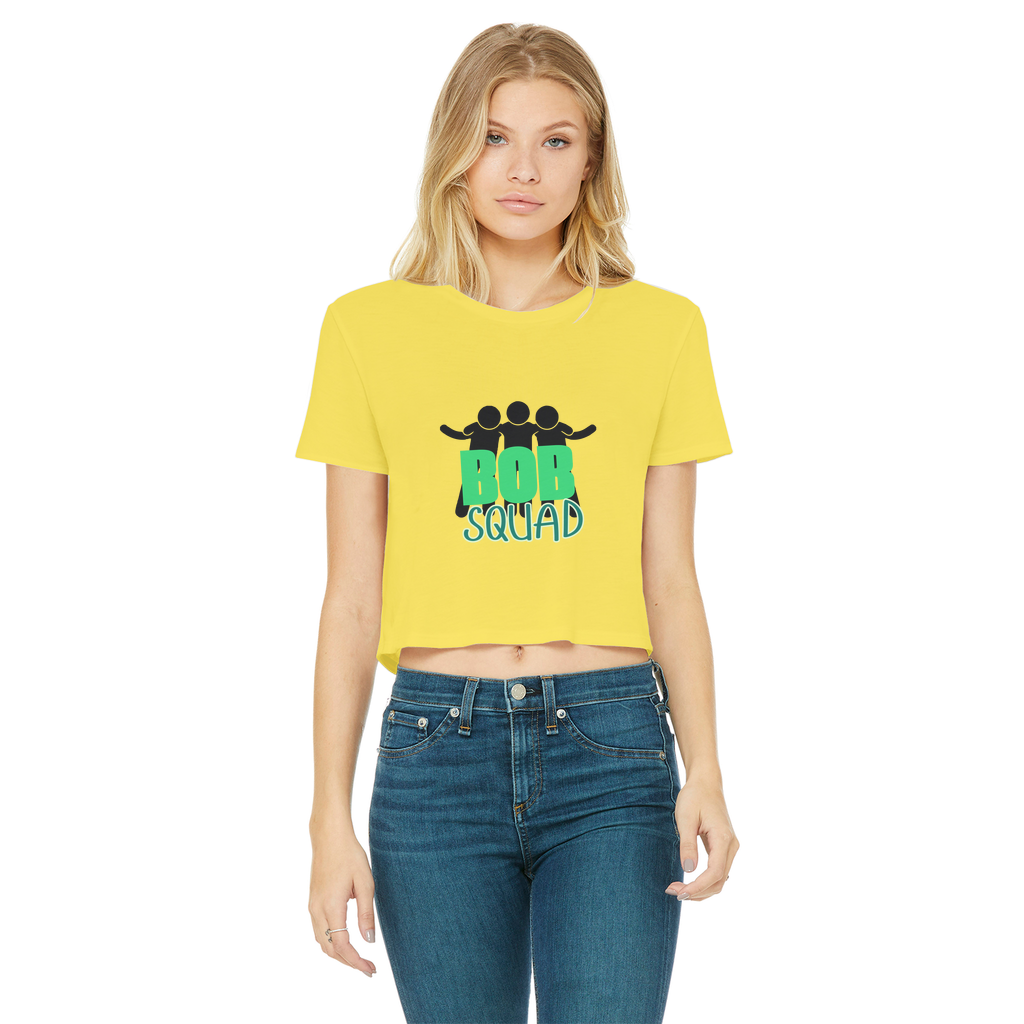 "Bob Squad" - Bobby Flaco -USA Women's Wear Crop Top