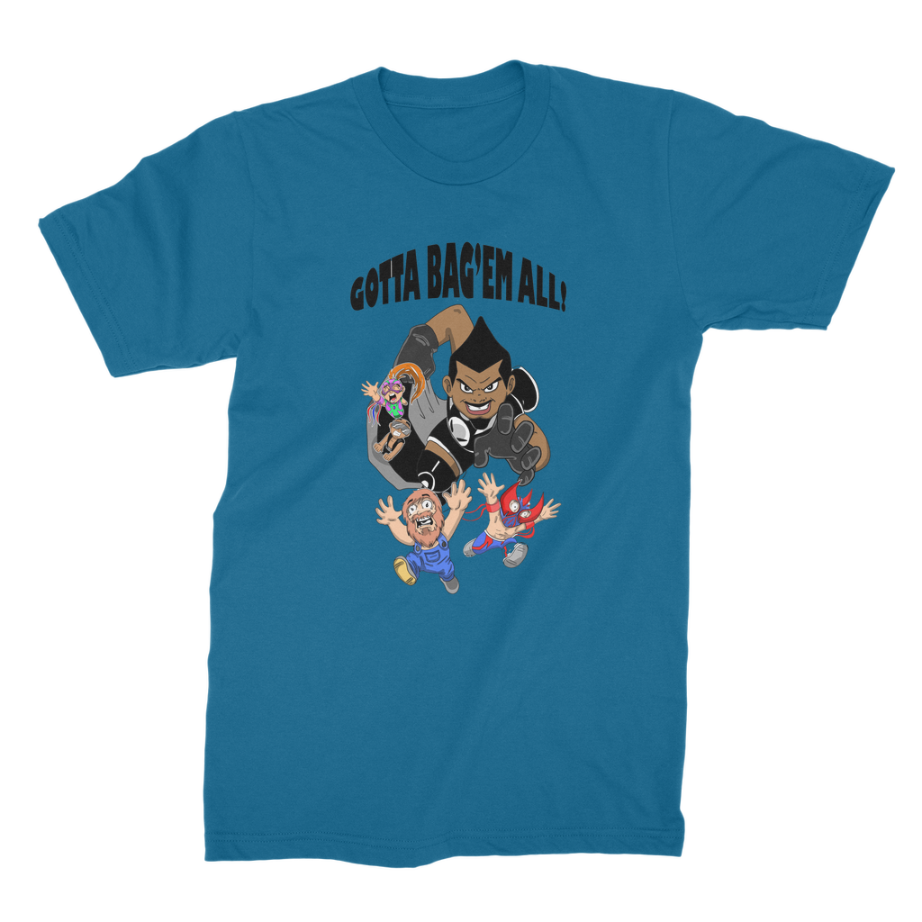 MR. Grim "Gotta Bag Em All" Premium Jersey Adult T-Shirt