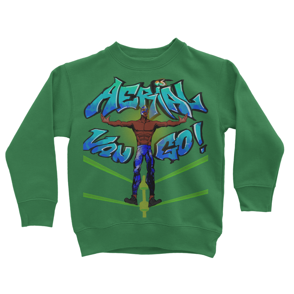 "Art Redeemer" - Aerial Van Go (USA) Youthwear Sweatshirt