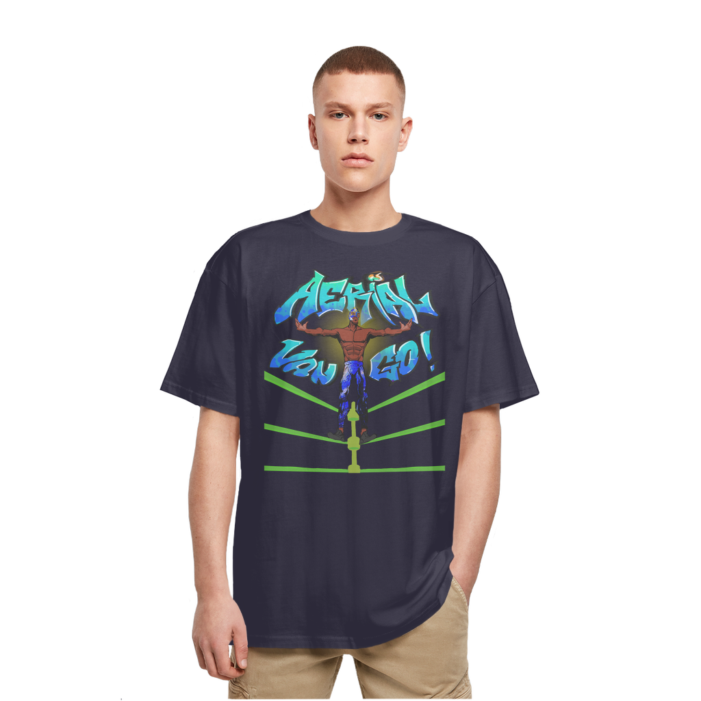 "Art Redeemer" - Aerial Van Go (USA) Heavy Oversized T-Shirt