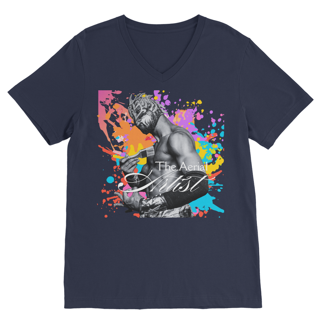 "THE Artist" - Aerial Van Go Unisex V Neck Tee