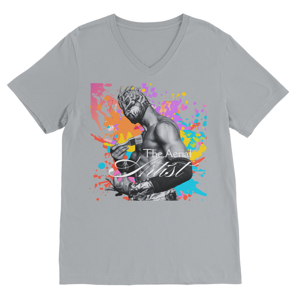 "THE Artist" - Aerial Van Go V Neck Tee