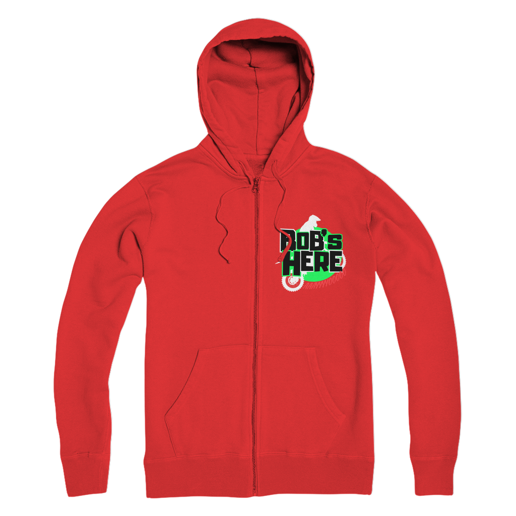 "Bob's Here" Bobby Flaco - USA Adult Zip Hoodie