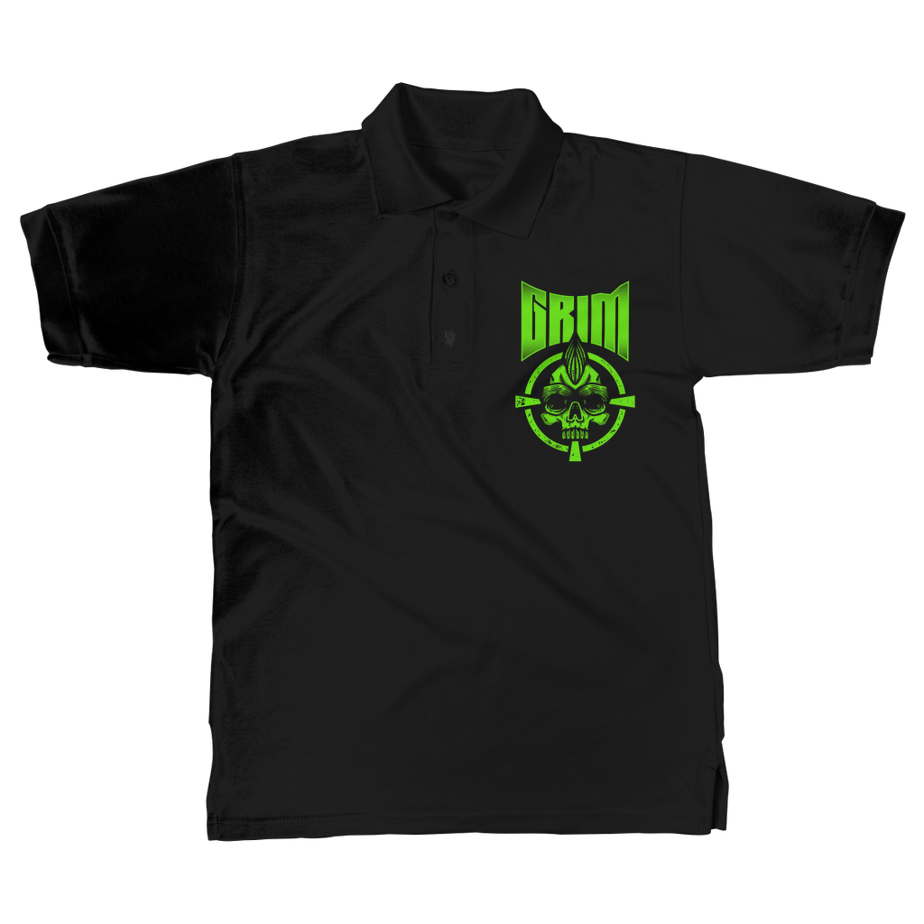 Mr. Grim "Target" Unisex Adult Polo Shirt