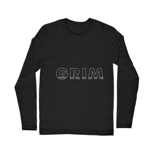 MR. Grim "Zipped Up" Unisex Long Sleeve Tee