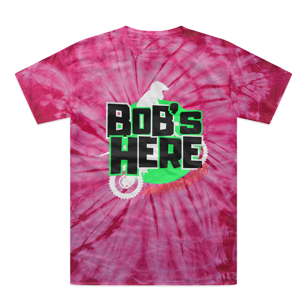 "Bob's Here" Bobby Flaco - USA Tonal Spider Tie-Dye T-Shirt