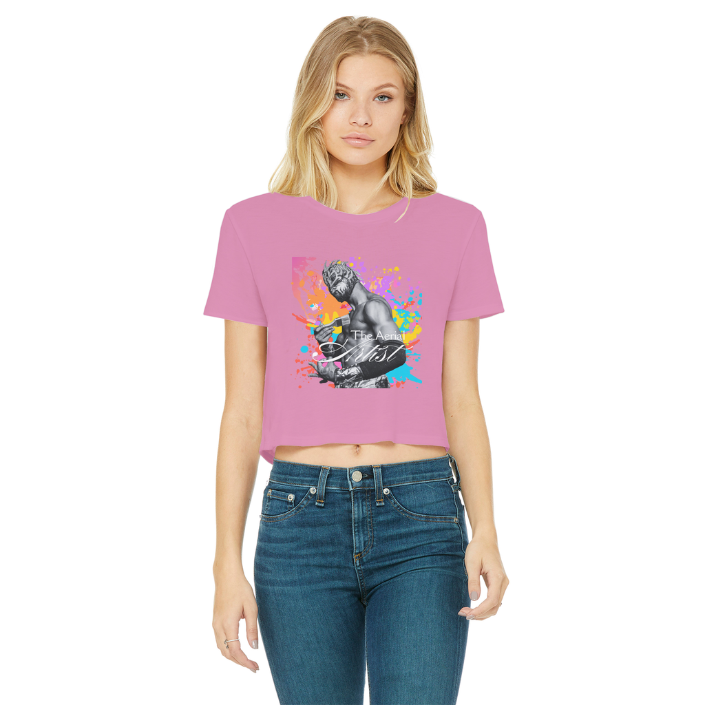 "THE Artist" - Aerial Van Go Women's Wear Crop Top