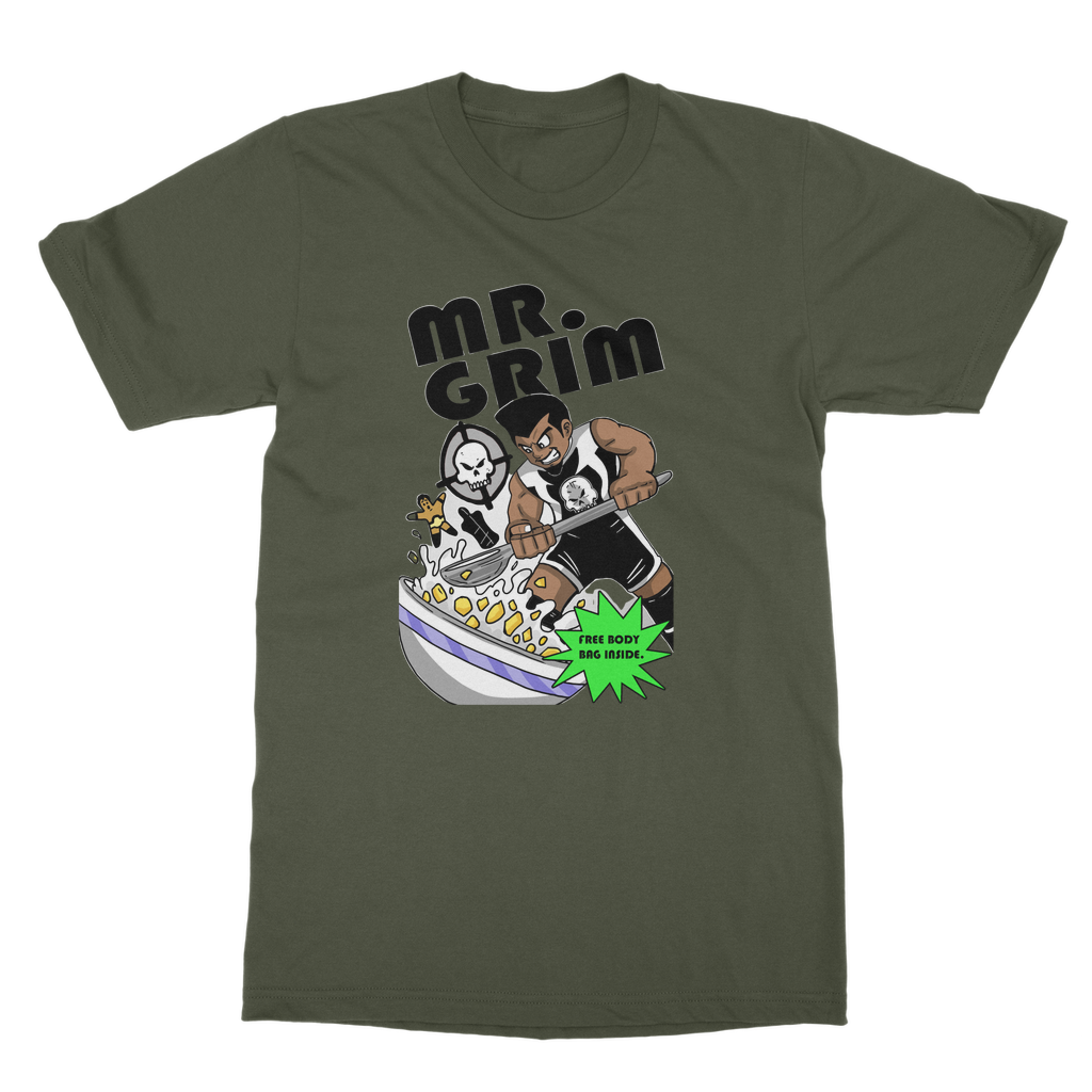 MR. Grim "Special Cereal" (USA) Unisex Heavy Cotton Tee