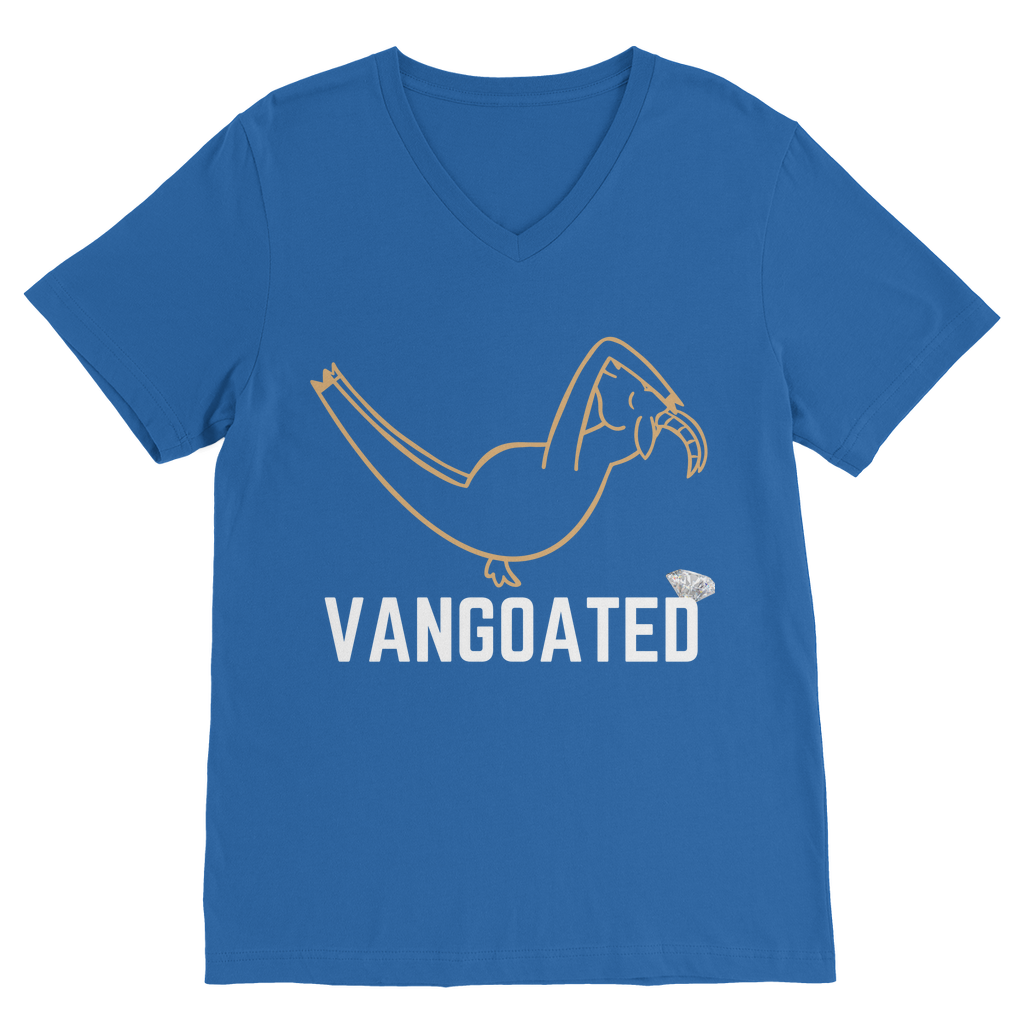 Vangoated Unisex V Neck Tee