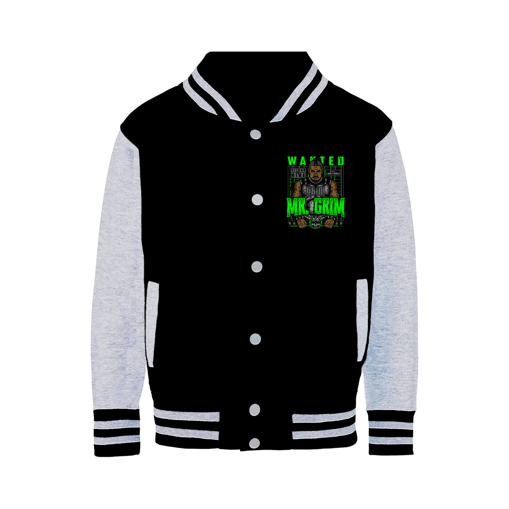 MR. Grim "Wanted" Varsity Jacket