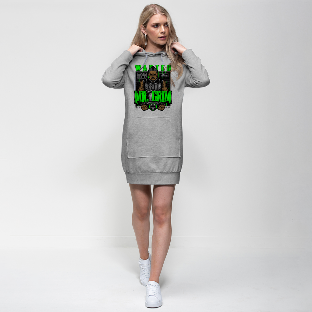 MR. Grim "Wanted" Premium Hoodie Dress