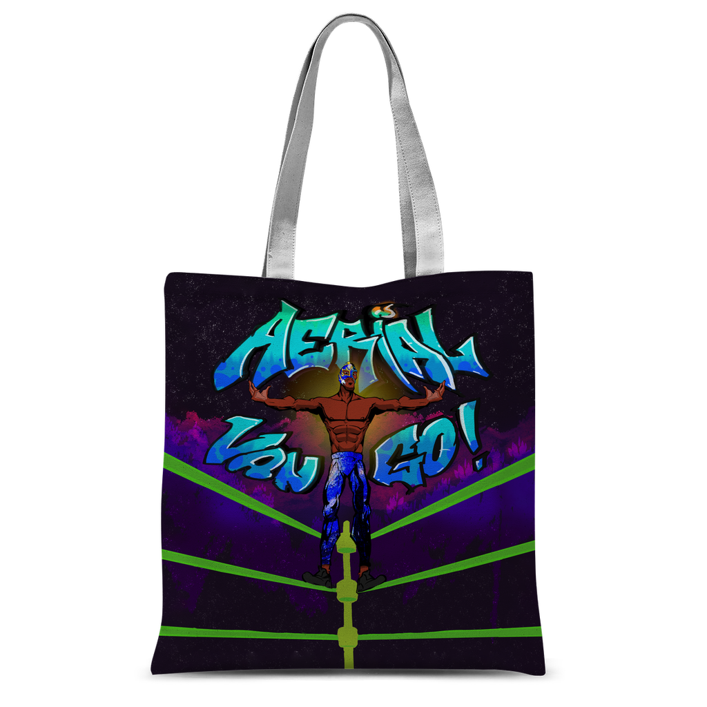 "Art Redeemer" - Aerial Van Go (USA) Tote Bag