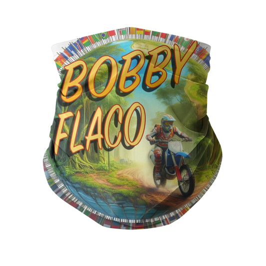 "Bike the World" Bobby Flaco - USaA Neck Gaiter