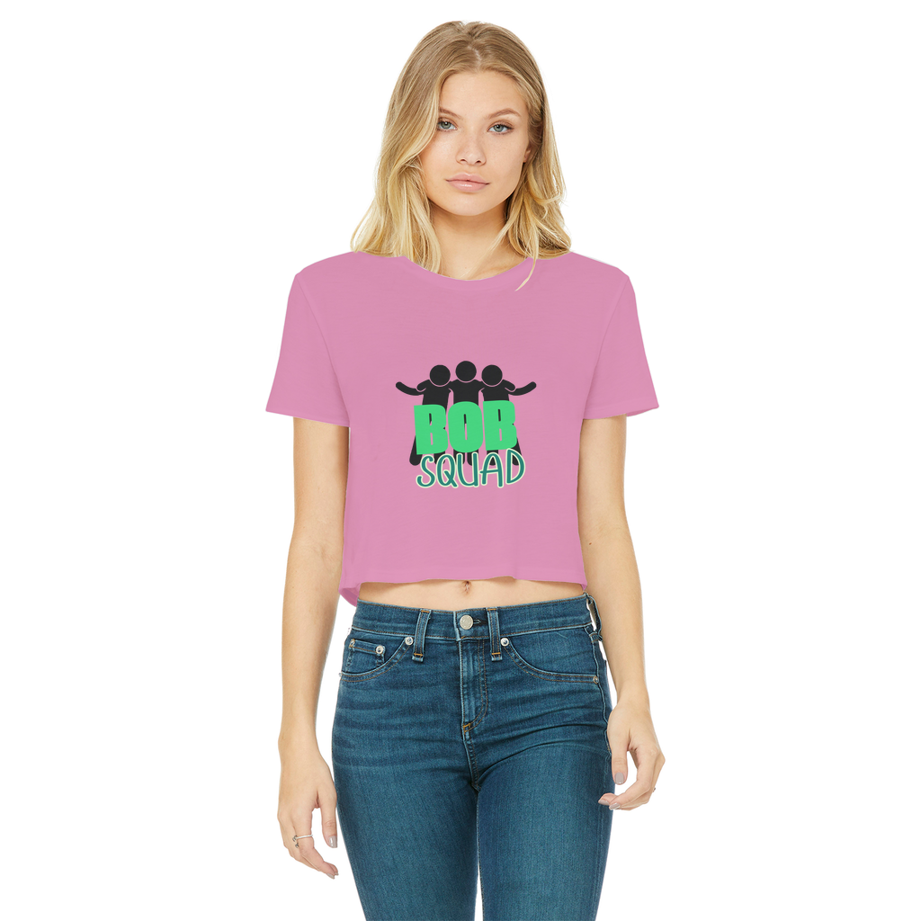 "Bob Squad" - Bobby Flaco -USA Women's Wear Crop Top