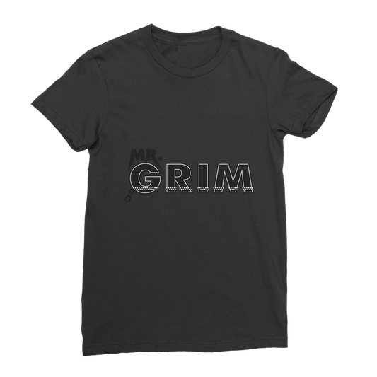 MR. Grim "Zipped Up" Women's Wear T-Shirt