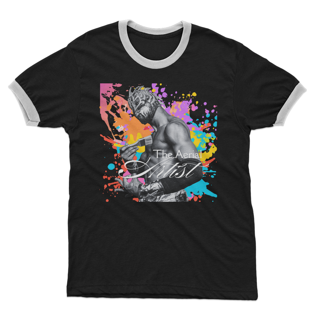 "THE Artist" - Aerial Van Go Ringer Tee