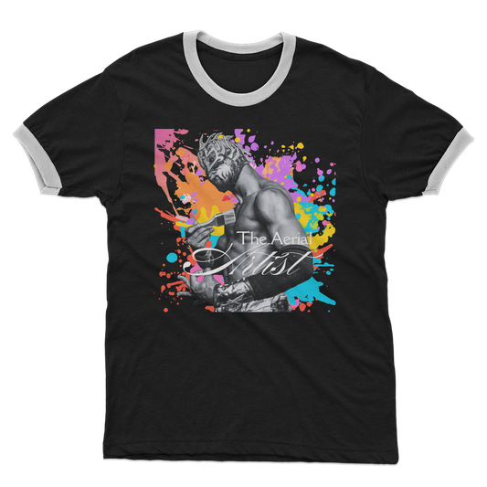 "THE Artist" - Aerial Van Go Ringer Tee