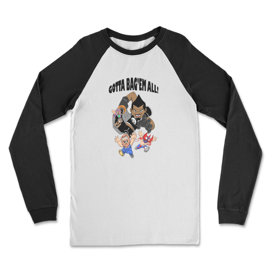 MR. Grim "Gotta Bag Em All" Classic Raglan Long Sleeve Shirt