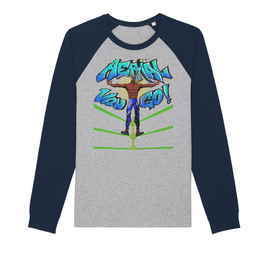 "Art Redeemer" - Aerial Van Go (USA) Premium Raglan Long Sleeve Shirt